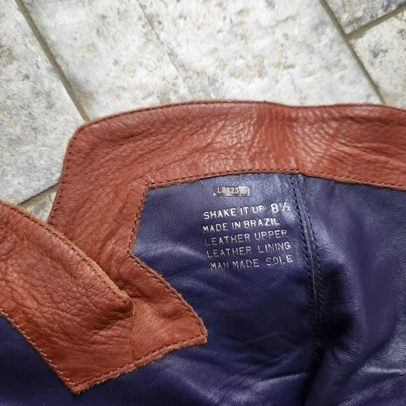 Kenneth Cole Leather Brown Boots, Size 8.5 - Picture 7 of 7